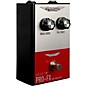 Ashdown Compact Two Band Bass Boost Effects Pedal Silver and Red