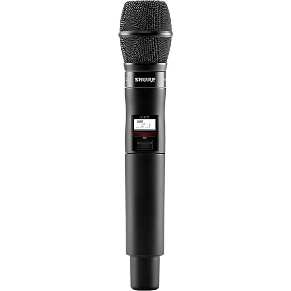 Shure QLXD2/KSM9 Handheld Wireless Transmitter With Interchangeable KSM9 Microphone Capsule Band J50A