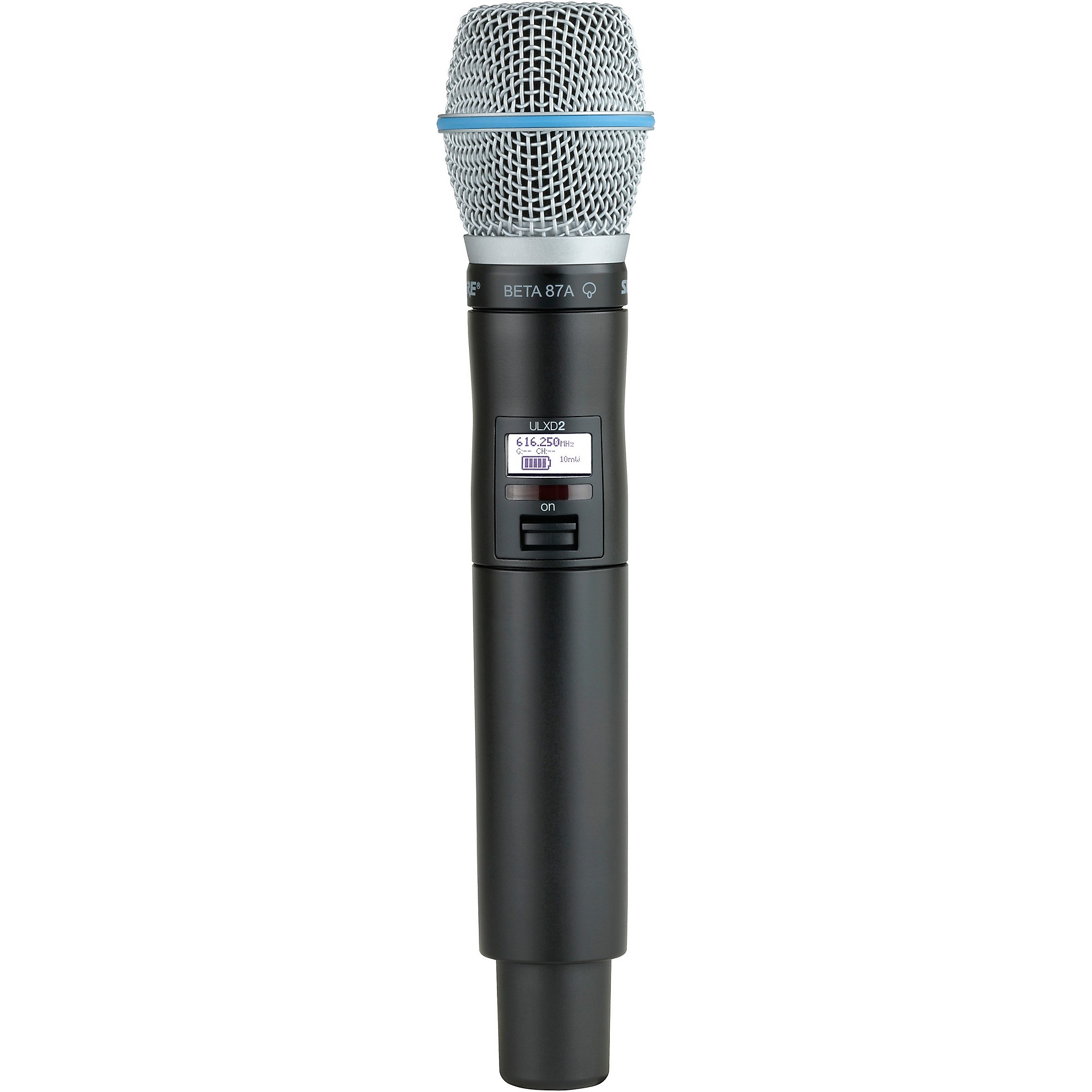 Shure ULXD2/B87A Wireless Handheld Microphone Transmitter With