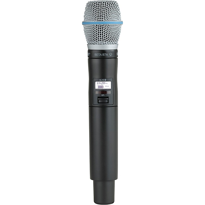 Shure ULXD2/B58 Digital Handheld Transmitter With BETA 58A Capsule