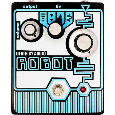 Death By Audio Robot Lo-Fi Pitch Shifter Effects Pedal Black And Blue for sale