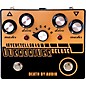 DEATH BY AUDIO Interstellar Overdriver Deluxe Dual Overdrive Noise Effects Pedal Black and Gold thumbnail