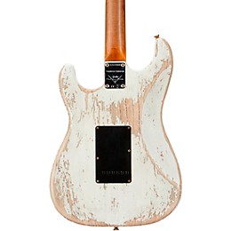 Fender Custom Shop Limited-Edition Poblano Stratocaster Super Heavy Relic Electric Guitar Aged Olympic White