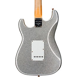 Fender Custom Shop Limited Edition 65 Stratocaster Journeyman Relic Electric Guitar Aged Silver Sparkle