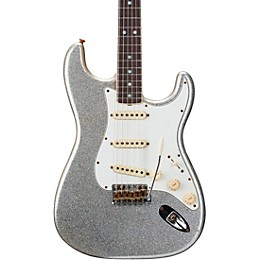 Fender Custom Shop Limited-Edition '65 Stratocaster Journeyman Relic Electric Guitar Aged Silver Sparkle