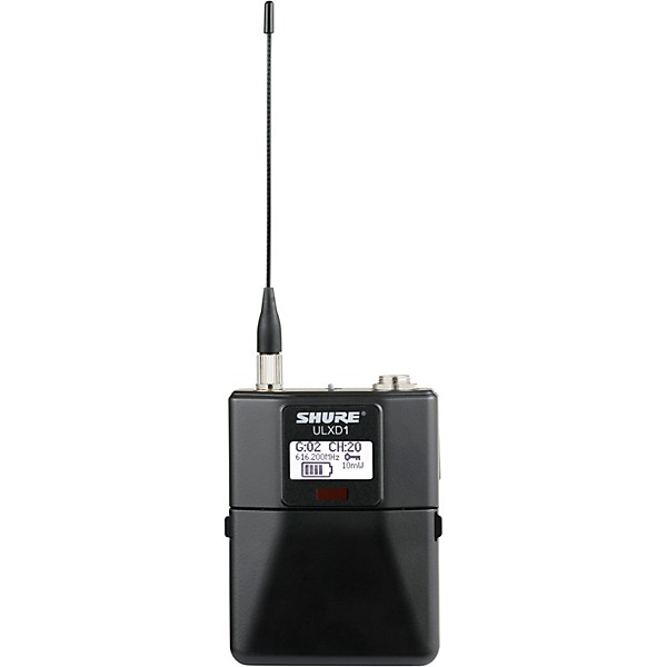 Open Box Shure ULXD1 Digital Wireless Bodypack Level 1 Band H50