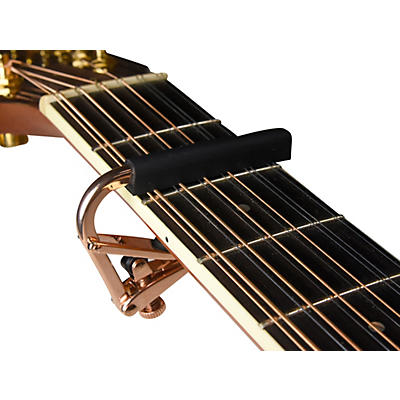 Shubb Capo Royale Series C3g-Rose Capo For 12 String Guitar, Rose Gold Finish for sale