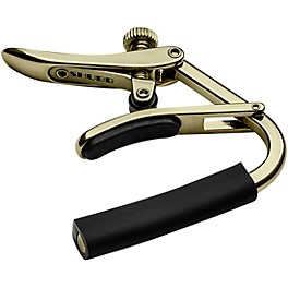 Shubb Capo Royale Series C4G Capo For 7.25" Radius Fretboard Guitar, Gold Finish