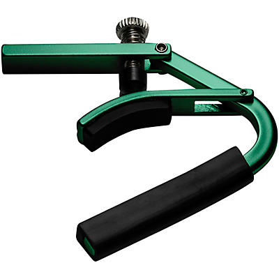 Shubb Lite Series L1grn Capo For Steel String Guitar Green Finish for sale