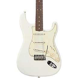 Fender Custom Shop Limited-Edition 64 Stratocaster Journeyman Relic With Closet Classic Hardware Electric Guitar Aged Olympic White