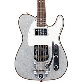 Fender Custom Shop Limited-Edition CuNiFe Telecaster Custom Journeyman Relic Electric Guitar Aged Silver Sparkle