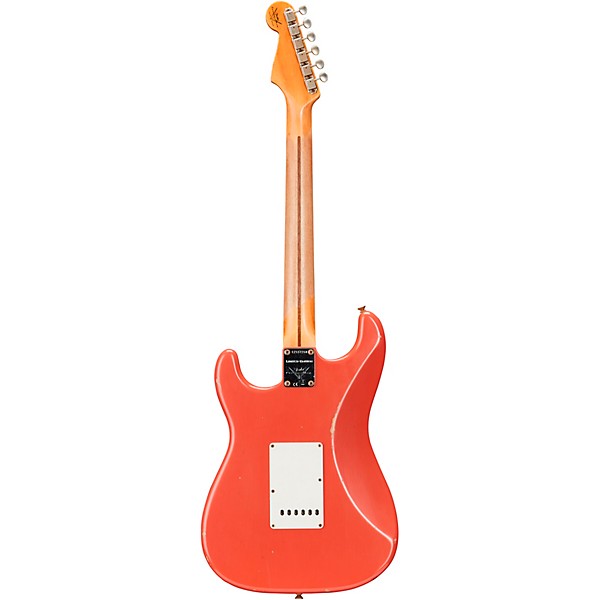 Fender Custom Shop Limited-Edition '57 Stratocaster Relic Electric Guitar Aged Tahitian Coral