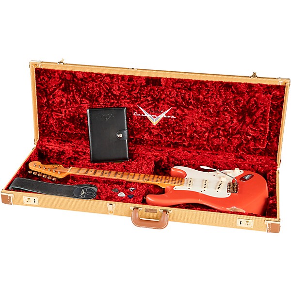 Fender Custom Shop Limited-Edition '57 Stratocaster Relic Electric Guitar Aged Tahitian Coral