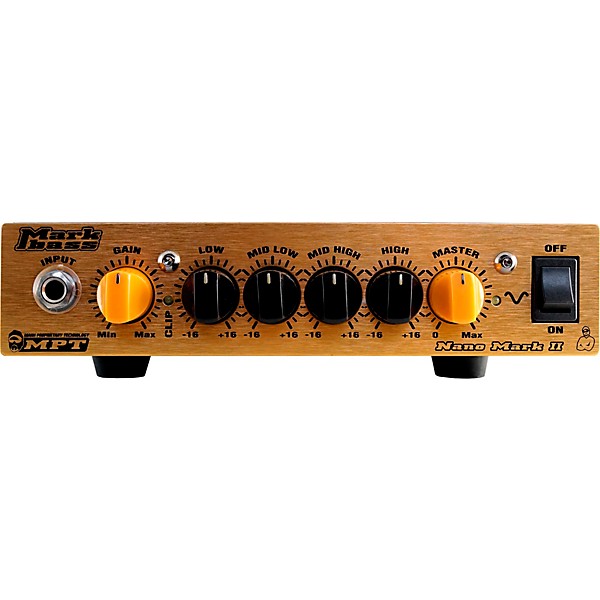 Markbass Nano Mark II 300W Bass Amplifier Head Gold | Guitar Center