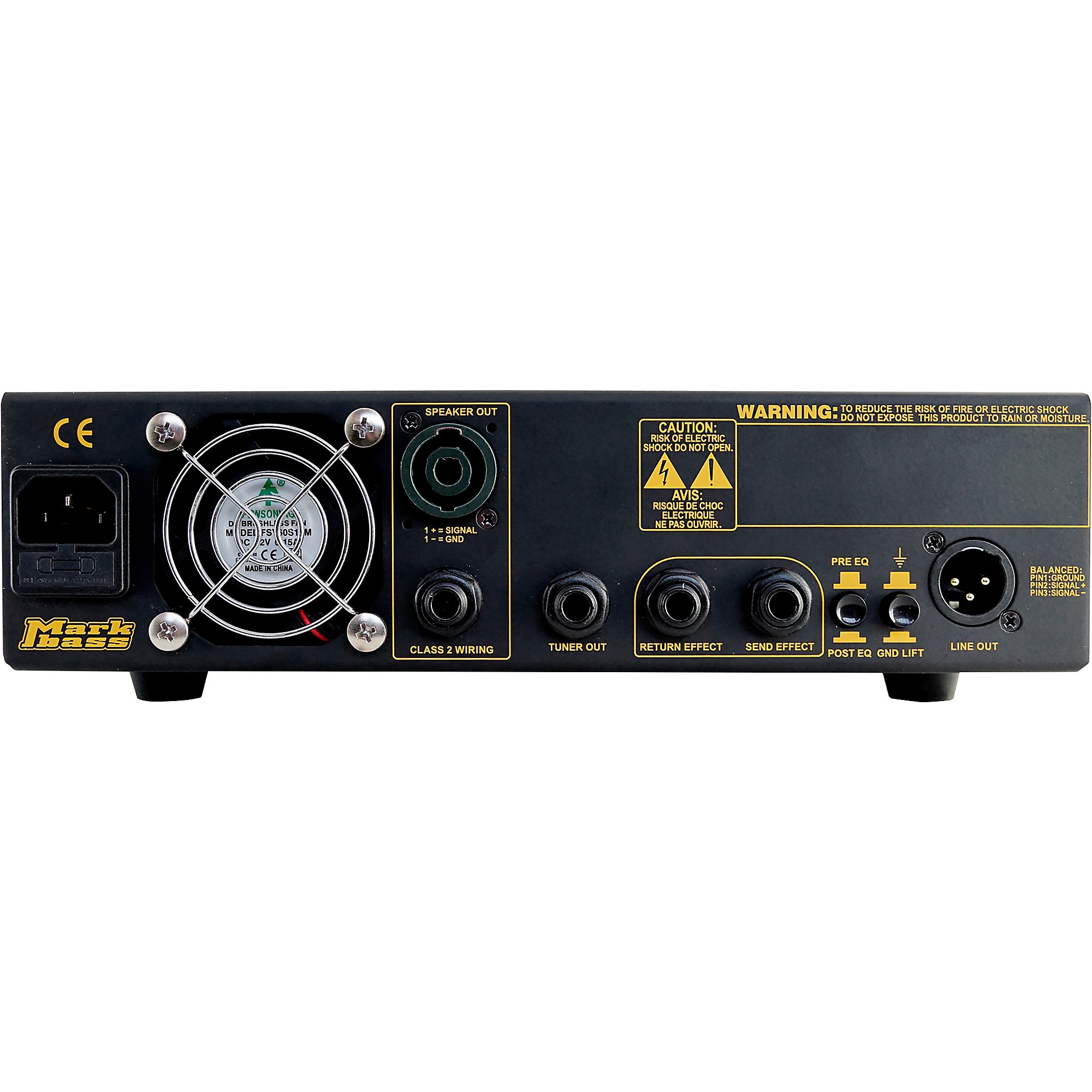 Markbass Little Mark IV 500W Bass Amplifier Head Black