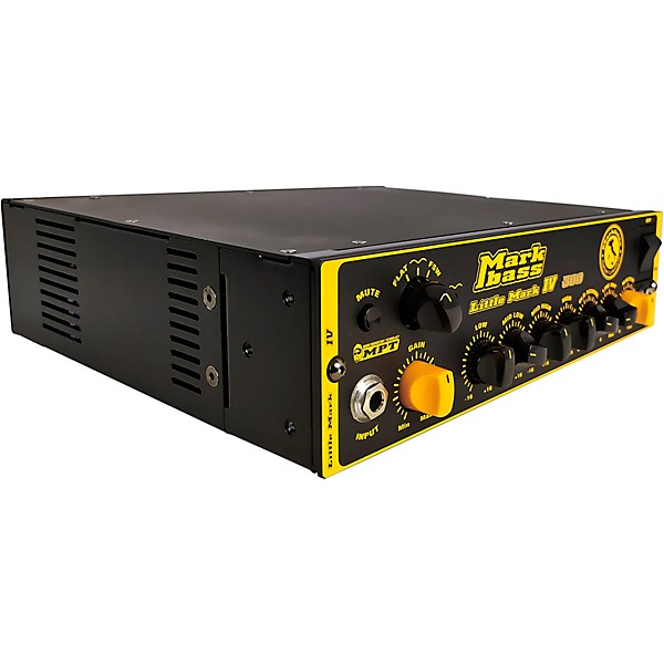 Open Box Markbass Little Mark IV 300 Watt Bass Amplifier Head Level 1 Black