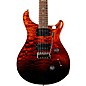 PRS Wood Library Custom 24 Electric Guitar Fire Red Gray Black Fade thumbnail