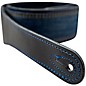 Taylor Guitar Strap Navy Leather Edge - Blue Denim 2.5 in.
