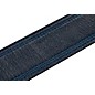 Taylor Guitar Strap Navy Leather Edge - Blue Denim 2.5 in.