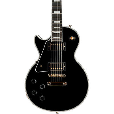 Epiphone Les Paul Custom Left-Handed Electric Guitar Ebony for sale