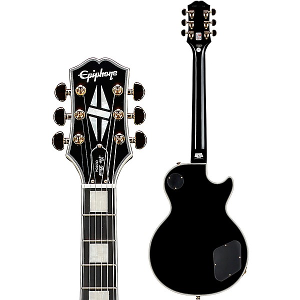 Epiphone Les Paul Custom Left-Handed Electric Guitar Ebony