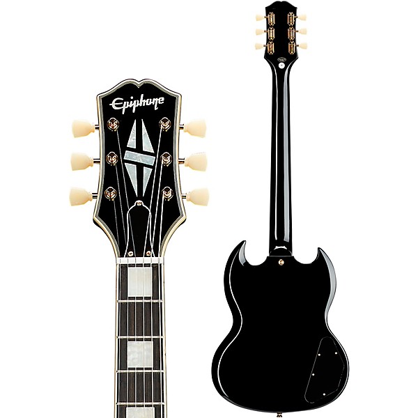 Epiphone SG Custom Left-Handed Electric Guitar Ebony