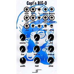 Cre8audio Capt'n Big-O Analog VCO With Waveshaping