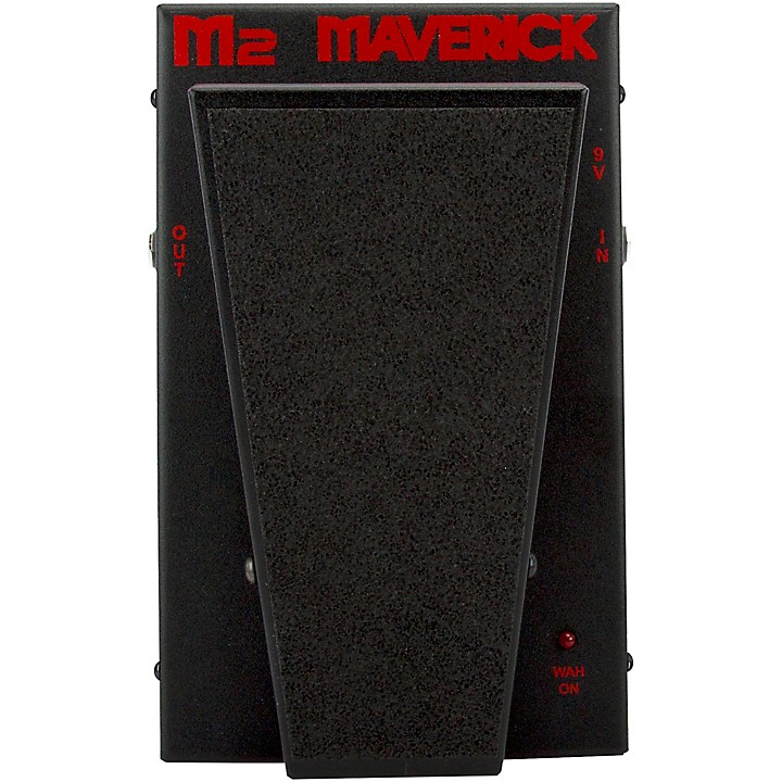 Morley M2 Maverick Switchless Wah Effects Pedal Black