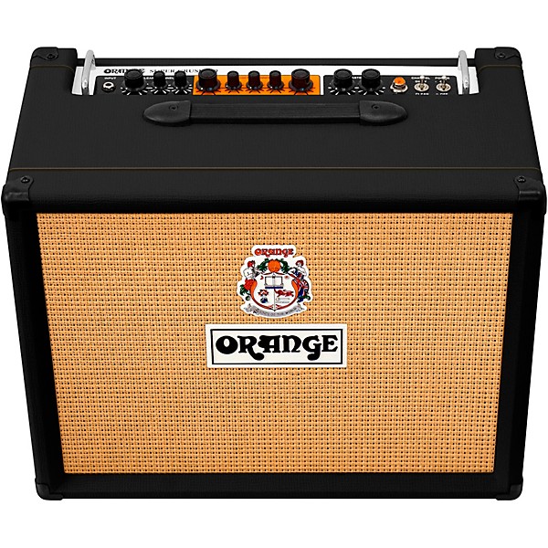 Open Box Orange Amplifiers Super Crush 1x12 100W Guitar Combo Amp Level 1 Black
