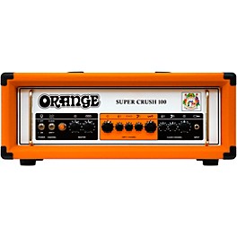 Orange Amplifiers Super Crush 100W Guitar Amp Head Orange Orange Amplifiers Super Crush 100W Guitar Amp Head Orange