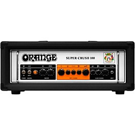 Orange Amplifiers Super Crush 100W Guitar Amp Head Orange Orange Amplifiers Super Crush 100W Guitar Amp Head Black