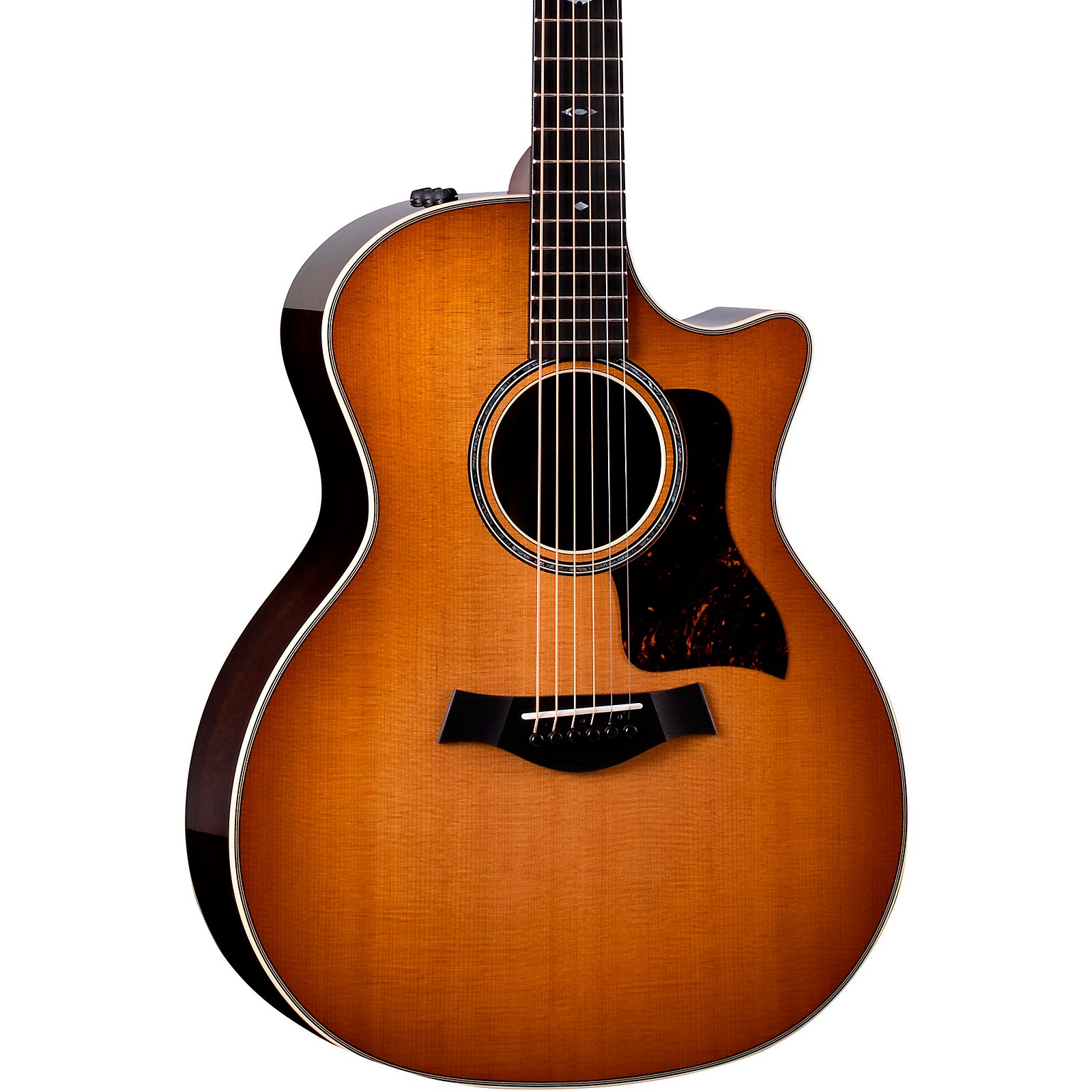 Taylor 2021 714ce Walnut Limited-Edition V-Class Grand Auditorium  Acoustic-Electric Guitar Shaded Edge Burst