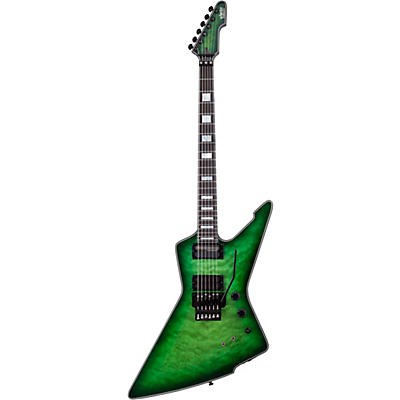 Schecter Guitar Research E-1 Fr S Special-Edition Electric Guitar Green Burst for sale