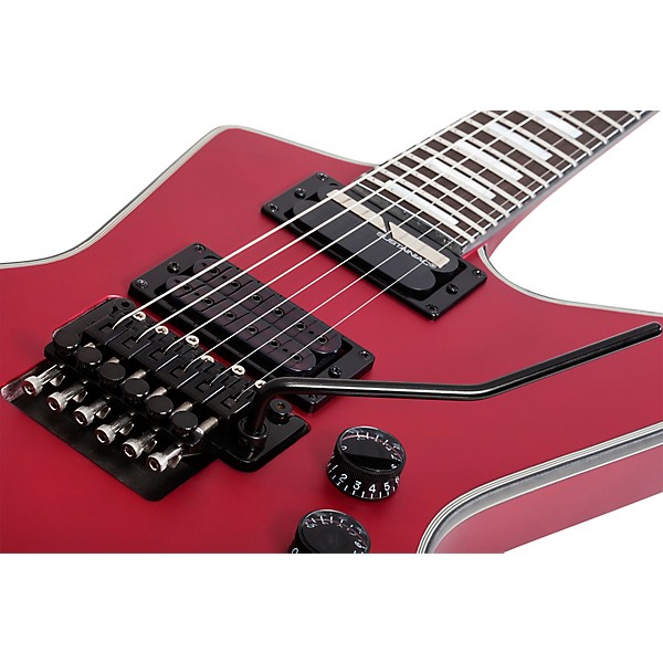Schecter Guitar Research E-1 FR S Special-Edition Electric Guitar Satin Candy Apple Red