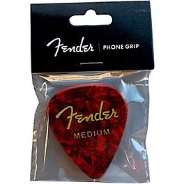 Fender Guitar Pick Shaped Phone Grip Red Marble Fender Guitar Pick Shaped Phone Grip Red Marble