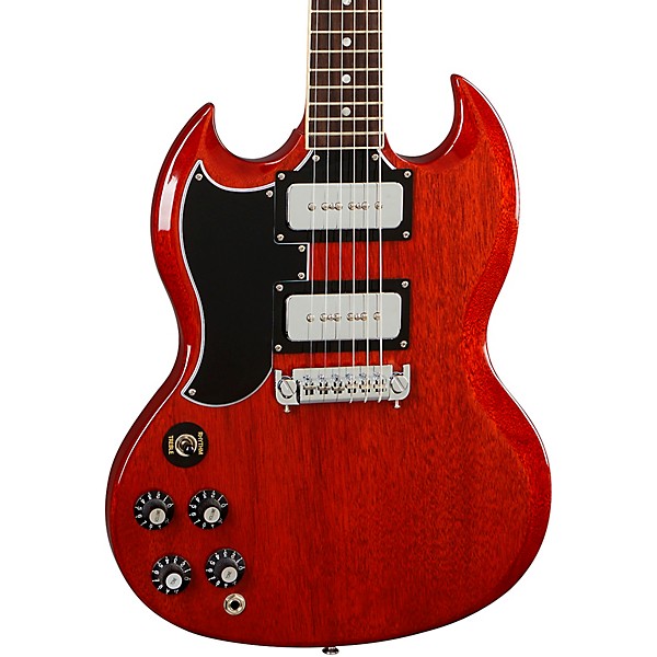 Open Box Gibson Tony Iommi SG Special Left-Handed Electric Guitar Level 2 Vintage Cherry 194744852183