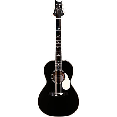 Prs Se P20e Parlor Acoustic-Electric Guitar Satin Black Top for sale
