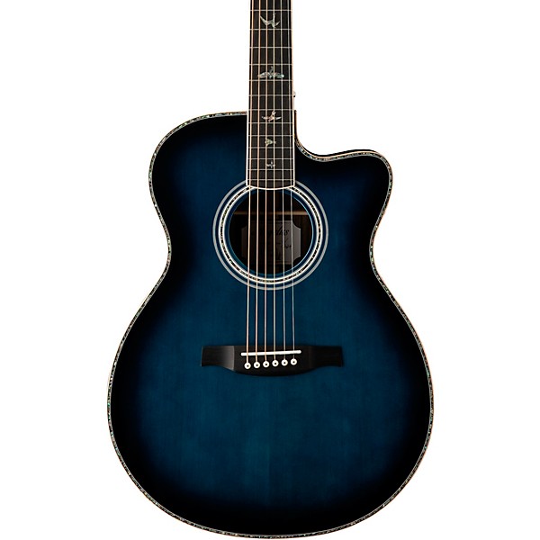 Open Box PRS SE A60E Angeles Acoustic Electric Guitar Level 1 Cobalt Blue Burst