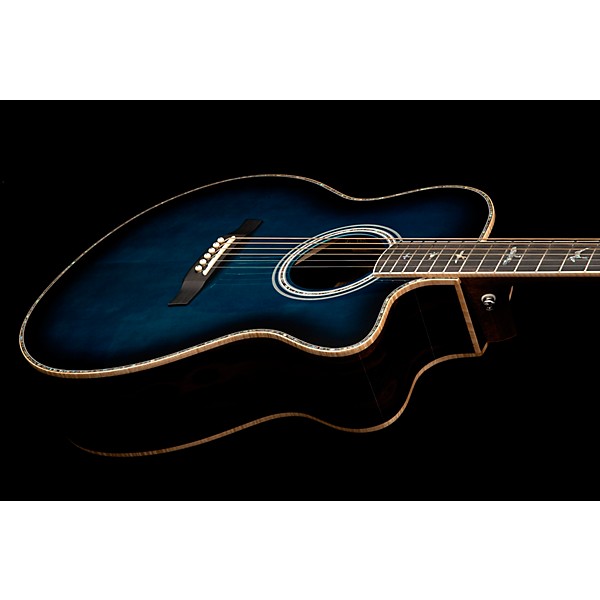 Open Box PRS SE A60E Angeles Acoustic Electric Guitar Level 1 Cobalt Blue Burst