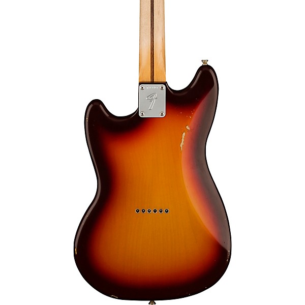 Fender Custom Shop Fender Play Foundation MusicMaster Relic Masterbuilt by Paul Waller Fiesta Burst