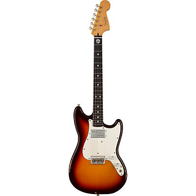 Fender Custom Shop Fender Play Foundation Musicmaster Relic Masterbuilt By Paul Waller Fiesta Burst for sale