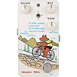 Animals Pedal Tioga Road Cycling Distortion V2 Effects Pedal White