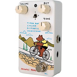 Animals Pedal Tioga Road Cycling Distortion V2 Effects Pedal White