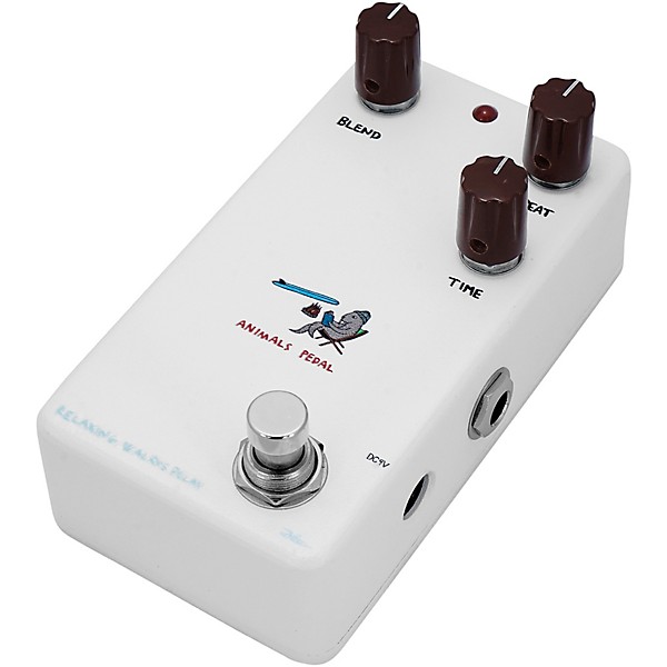 Animals Pedal Relaxing Walrus Delay V2 Effects Pedal White