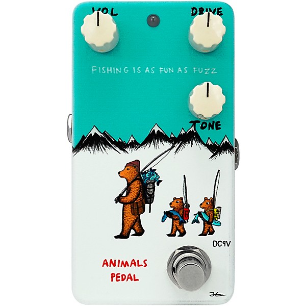 Clearance Animals Pedal Fishing Is As Fun As Fuzz V2 Effects Pedal
