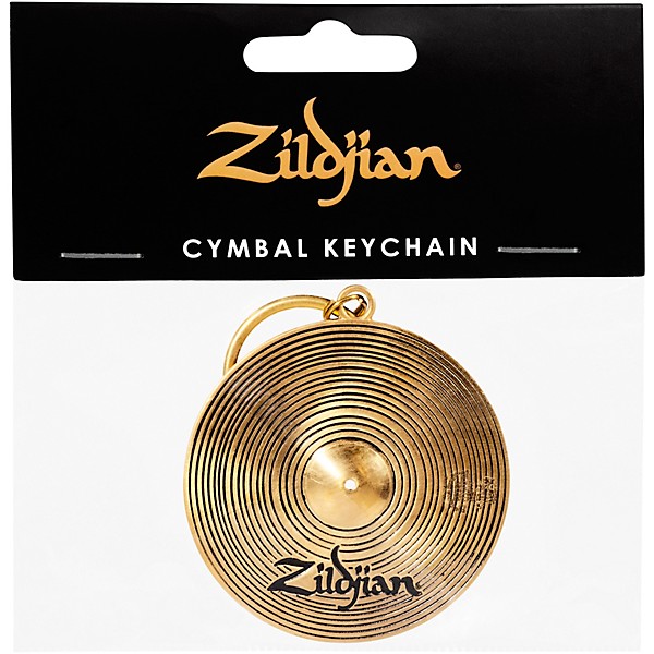 Zildjian Cymbal Keychain Gold