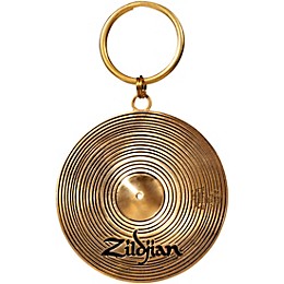 Zildjian Cymbal Keychain Gold