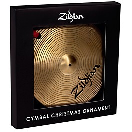 Zildjian Cymbal Christmas Ornament