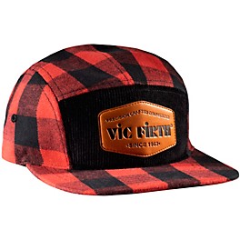 Vic Firth Limited Edition Flannel 5 Panel Camp Hat