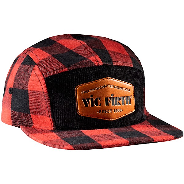 Vic Firth Limited Edition Flannel 5 Panel Camp Hat